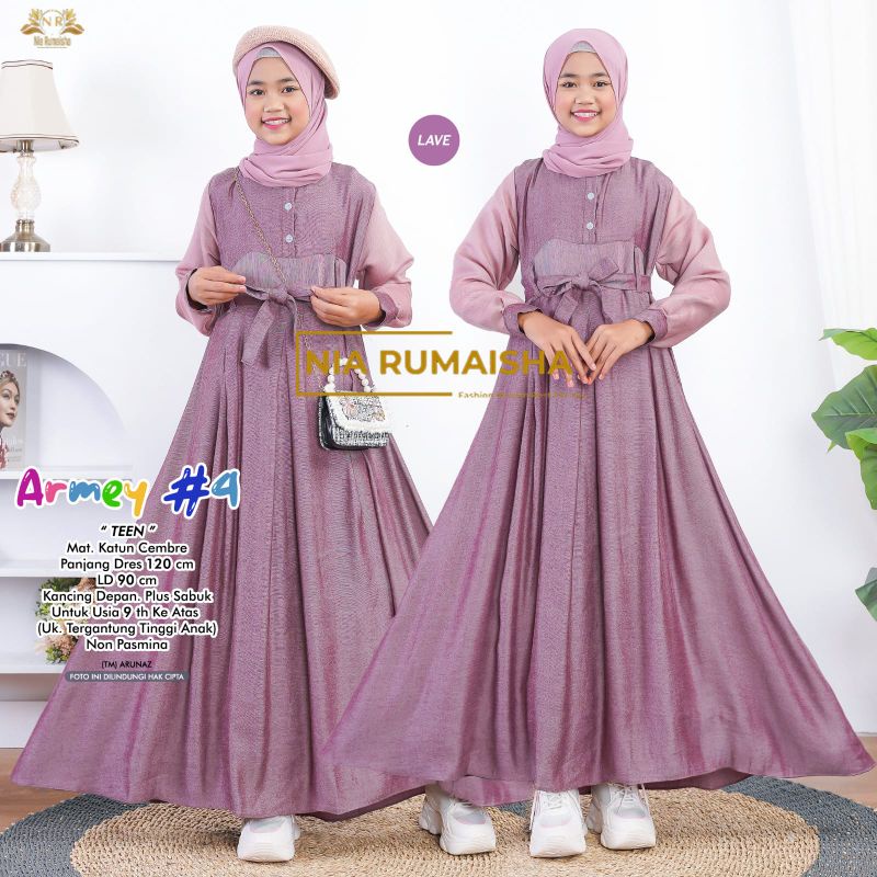 ARMEY GAMIS ANAK BY NIA RUMAISHA