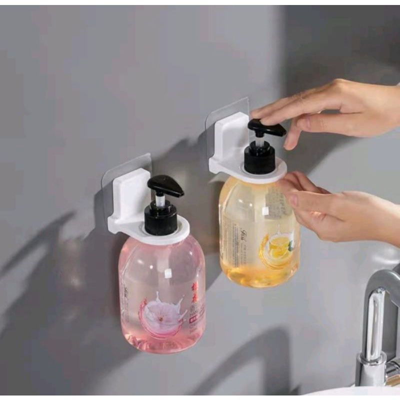 Gantungan Botol Sabun Shampoo Holder Hook Gantungan