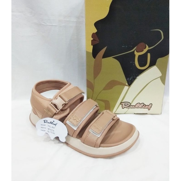 Sandal Wanita / Sepatu Sandal Wanita / Sandal Santai Wanita / Sandal Bertali Wanita / RULLIEF FKL
