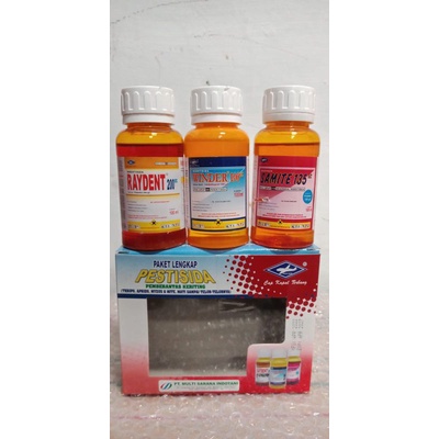 Paket Anti Keriting Obat Keriting Cabai Jeruk isi Winder, Samite, Raydent @100ml