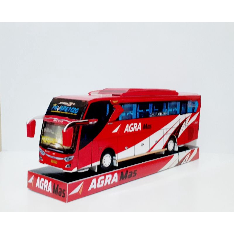 Miniatur Papercraft Bus AGRA MAS Jetbus3+ Voyager