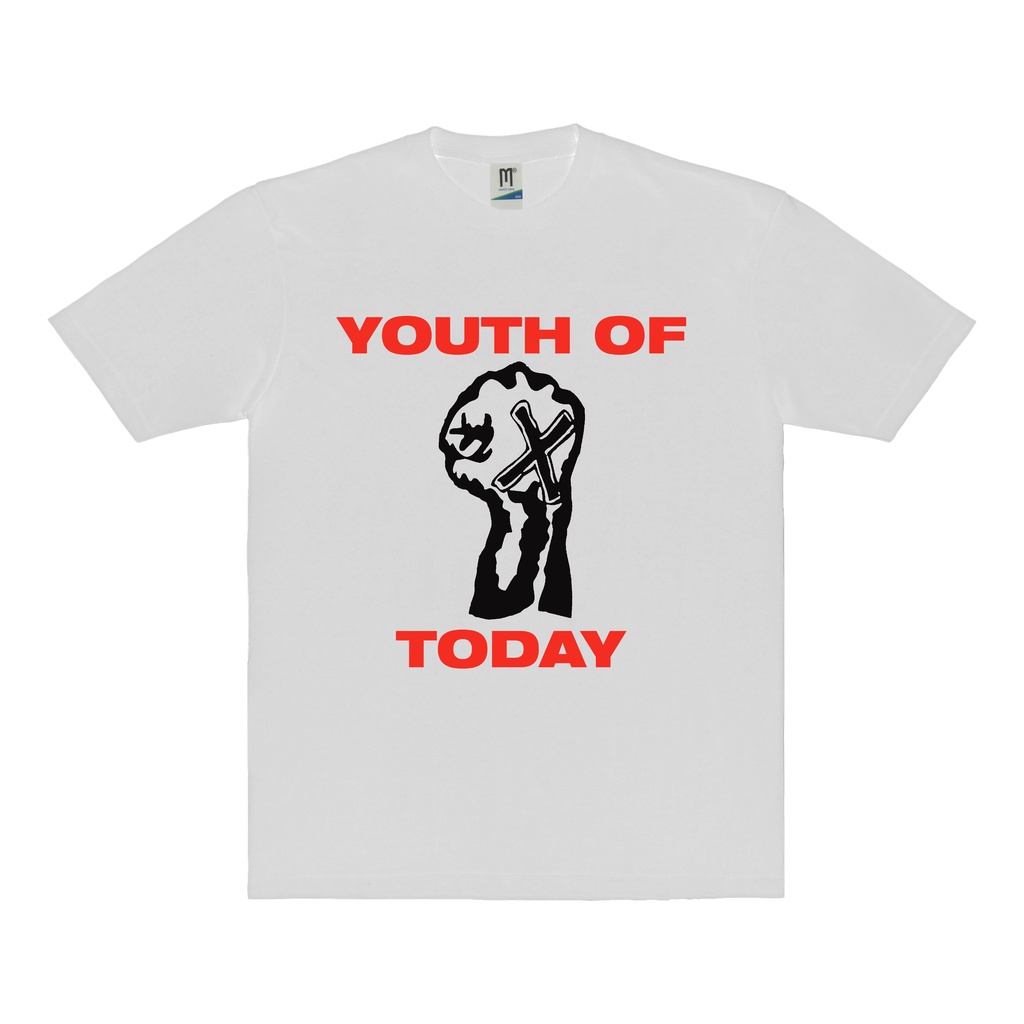KAOS BAND YOUTH OF TODAY VINTAGE | T-SHIRT BAND YOUTH OF TODAY | YOUTH OF TODAY PUTIH