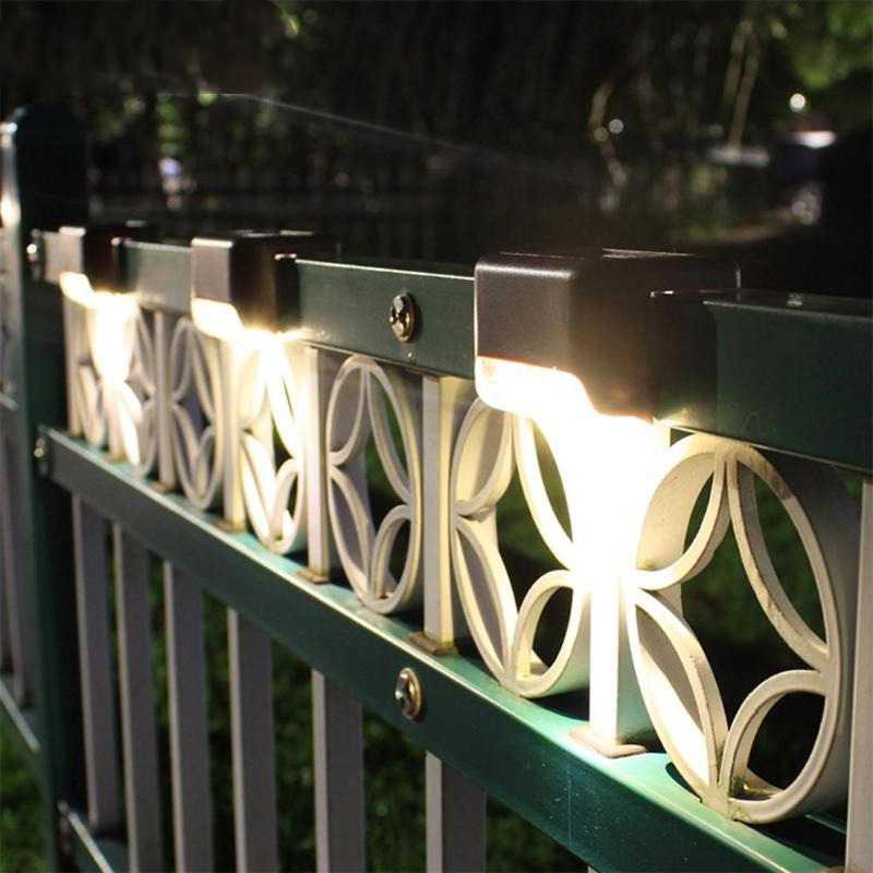 TaffLED Lampu Solar Waterproof IP44 Warm White 4 PCS 20