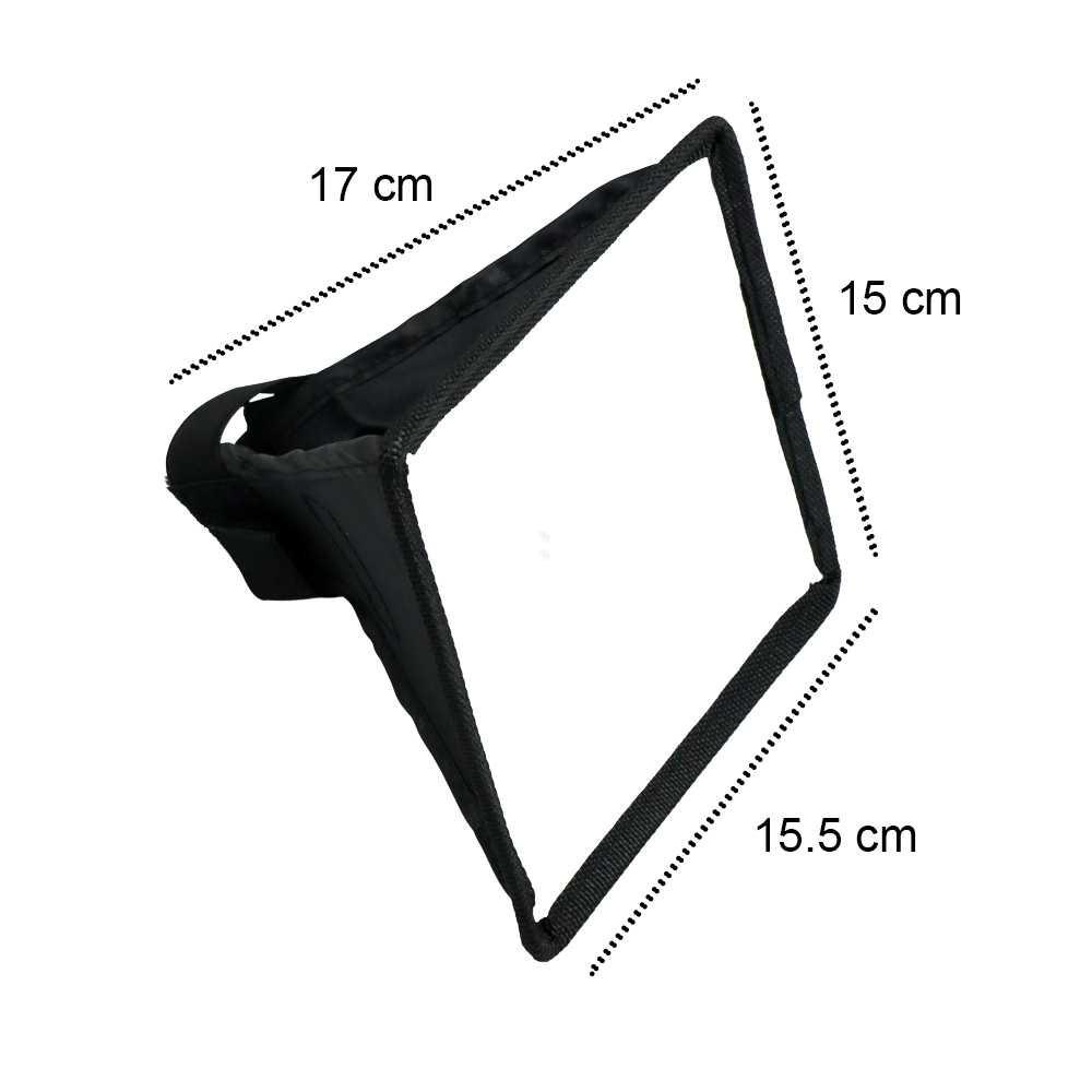 TaffSTUDIO Universal Softbox Flash Diffuser Camera DSLR - YC1517