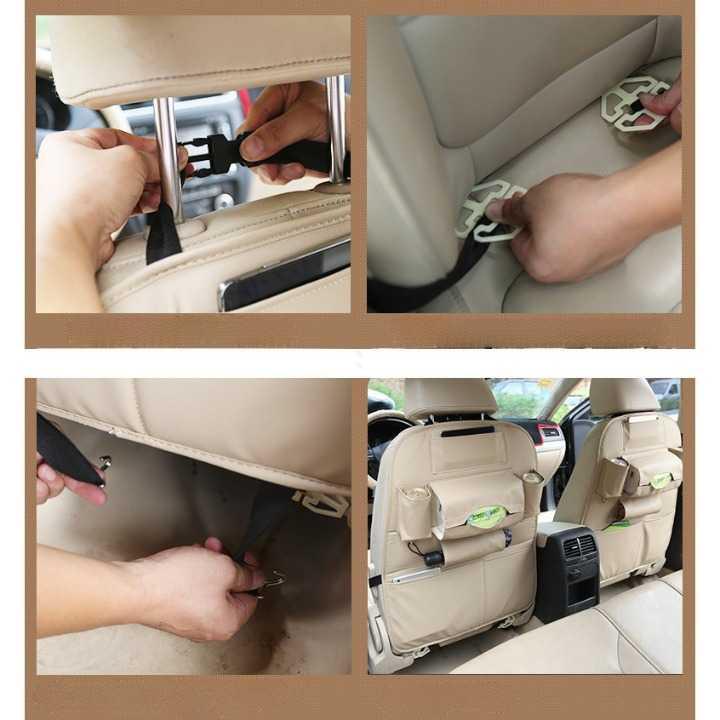 JUSTAUTO Organizer Barang Bahan Kulit Gantungan Kursi Mobil Z-354 Aksesoris Mobil Brv Aksesoris Mobil Brv Accesoris Mobil Interior Accesoris Mobil Interior Interior Mobil Agya Interior Mobil Agya Interior Mobil Ayla Interior Mobil Ayla Interior Mobil Sigr