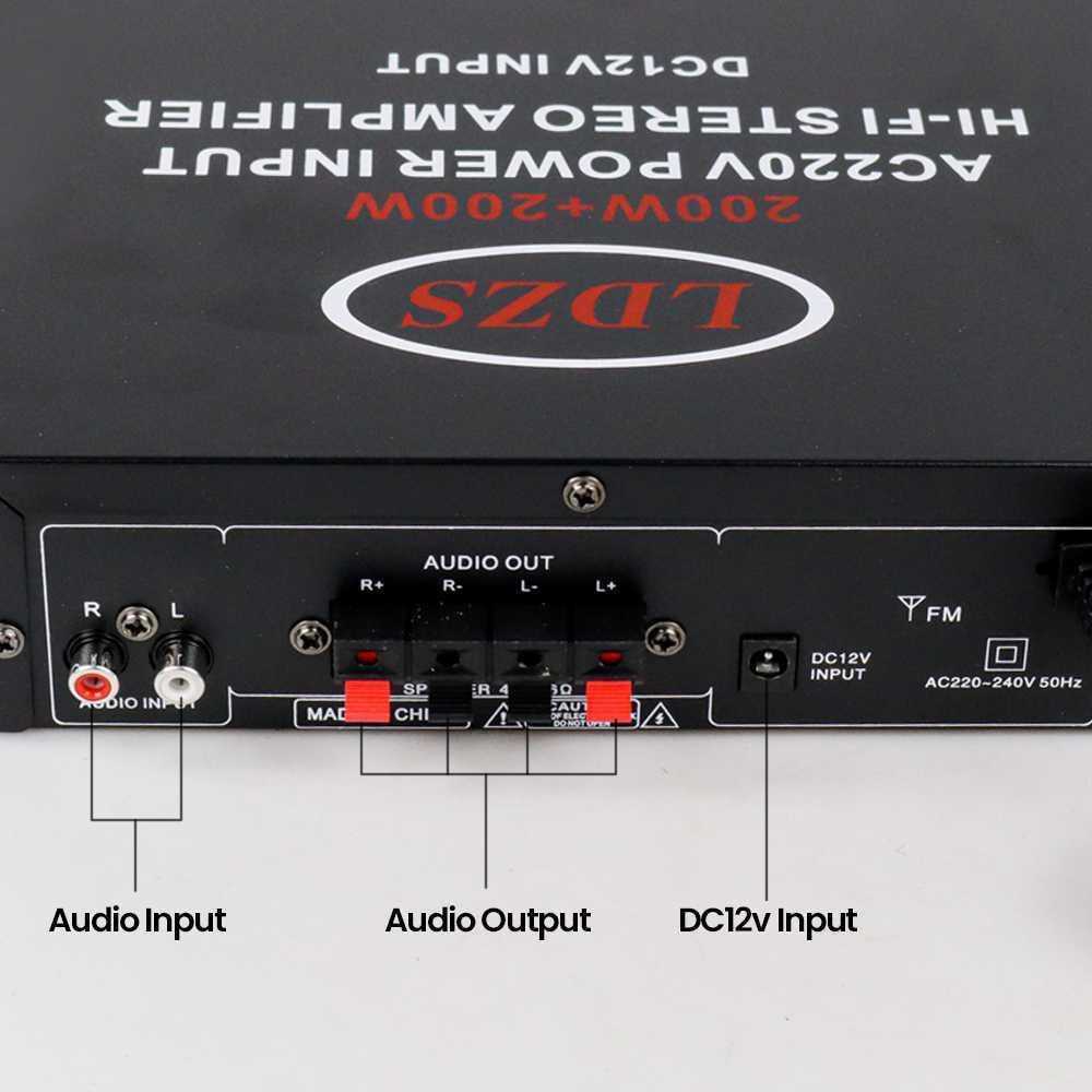 LDZS Audio Bluetooth Amplifier KTV Karaoke 400W AK300 Kabel Audio Spliter Kabel Audio Spliter Amplifier Tda Amplifier Tda Kabel Splitter Kabel Splitter Kabel Audio Splitter Kabel Audio Splitter Pam Amplifier Pam Amplifier Amplifier Dac Amplifier Dac Ampli