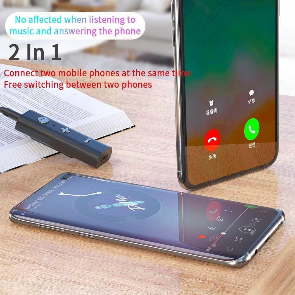 Essager Adaptor Audio Bluetooth 5.0 Receiver Adapter 3.5mm ES35 Audio Mobil Murah Audio Mobil Murah Usb Fm Transmitter Mobil Bluetooth Usb Fm Transmitter Mobil Bluetooth Audio Converter Type C Audio Converter Type C Audio Converter Iphone Audio Converter