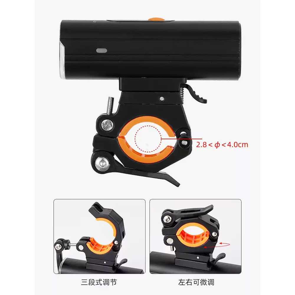 CYCLINGBOX Lampu Depan Sepeda LED L2 Rechargeable 1800mAh 400 Lumens C-1815 Lampu Sepeda Led Lampu Sepeda Led Sepeda Listrik Uwinfly Sepeda Listrik Uwinfly Speda Listrik Speda Listrik Sepeda Listrik Murah Sepeda Listrik Murah Speda Anak Speda Anak Sepeda