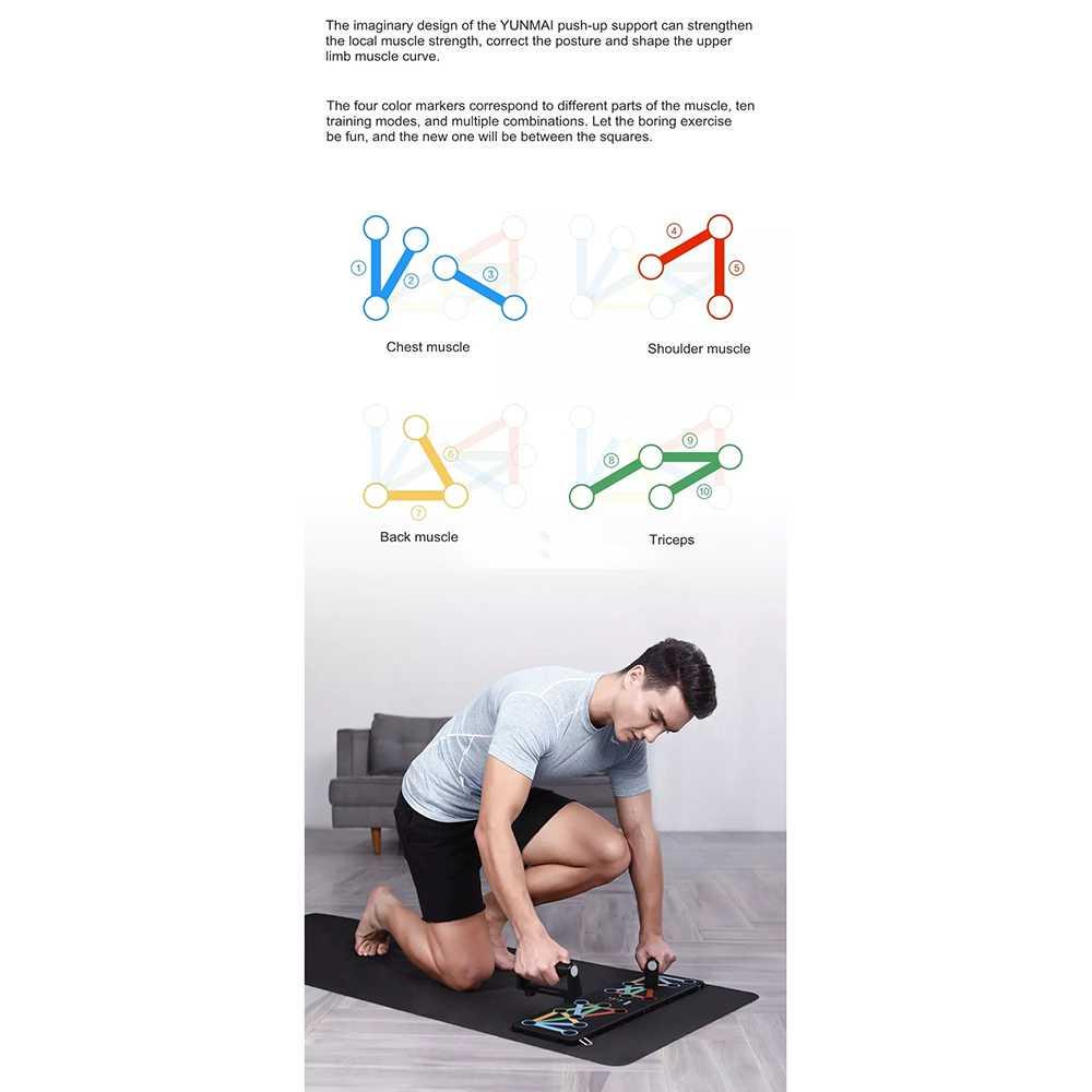 Yunmai Alat Bantu Push-up Training Board Portable MPB- A601