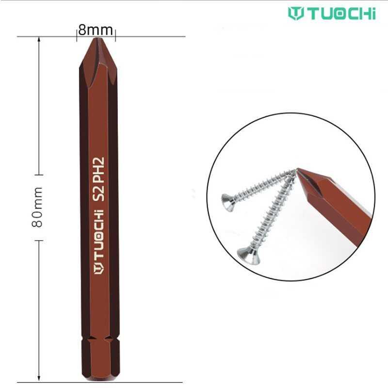 Tuochi Mata Bor Philip Electric Magnetic Screwdriver S2 H8 PH2 C01