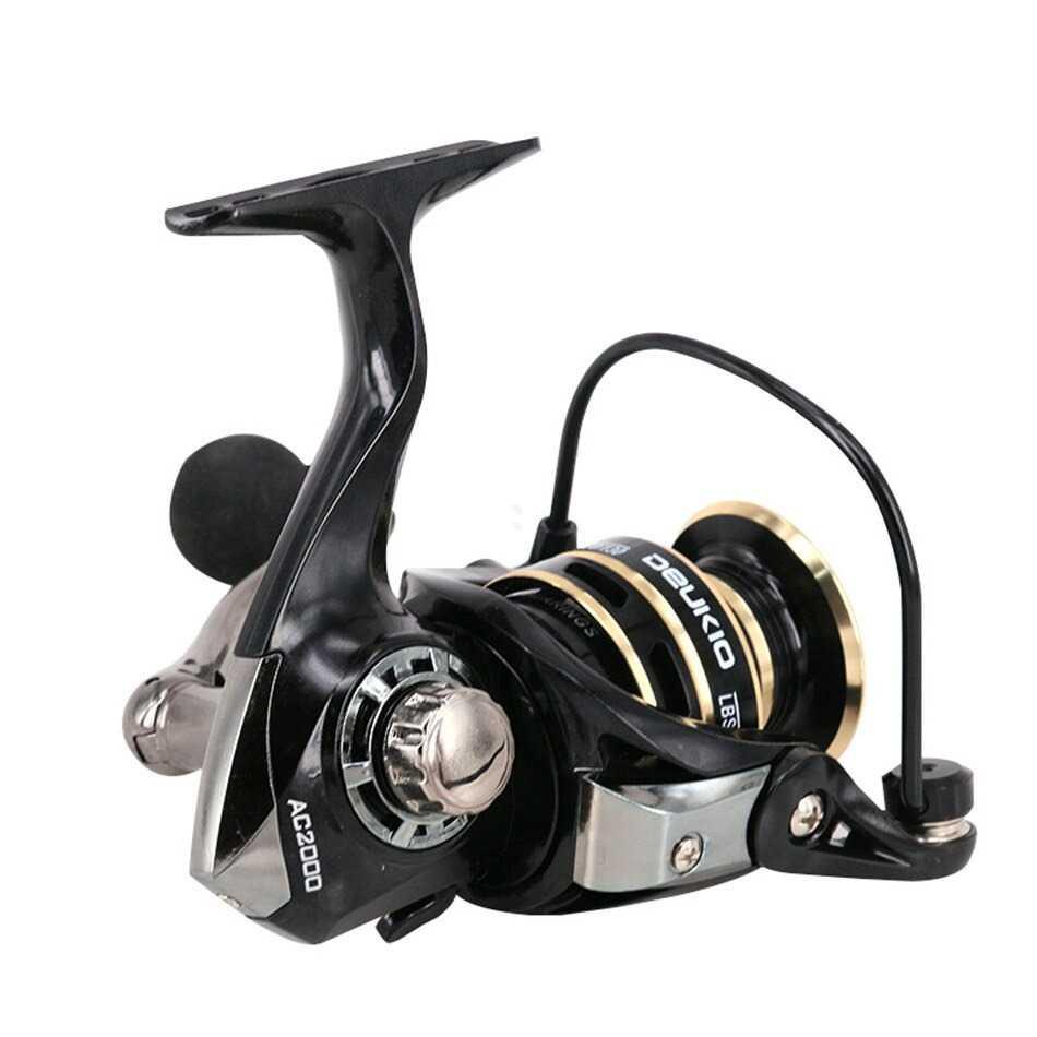 DEUKIO AC2000 Reel Pancing Spinning Fishing Reel 5.2:1 Gear Ratio Pancing Reel Power Handle Ril Pancing Reel Pancing Power Handle Pancing Casting Rell Pancing Power Handle Casting Reel Pancing Mini Reel Casting Reel Baitcasting Real Pancing Power Handle