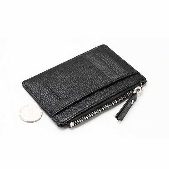 DEXBXULI Dompet Kartu Bahan Kulit ID Card Holder Slim Design 08 Card Holder Dompet Wanita Import Dompet Panjang Wanita Dompet Kartu Wanita Dompet Kartu Pria Dompet Pria Kulit Asli Dompet Kartu Dan Uang Kartu Nama Dompet Gantung Leher Dompet Kartu Wanita D