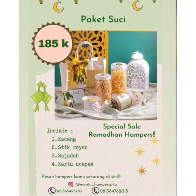 

Hampers Lebaran-Paket Suci