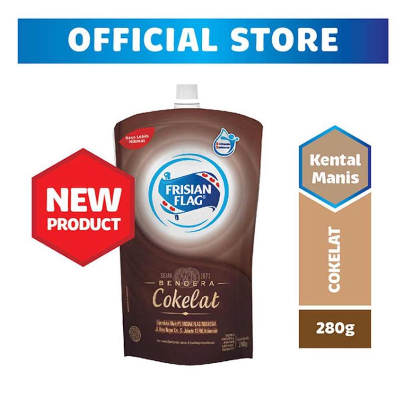 

Frisian flag susu kental manis coklat 280gr