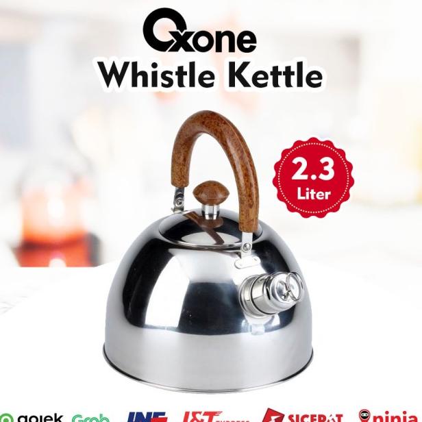 Teko Stainless Bunyi Oxone - Whistle Kettle High Quality