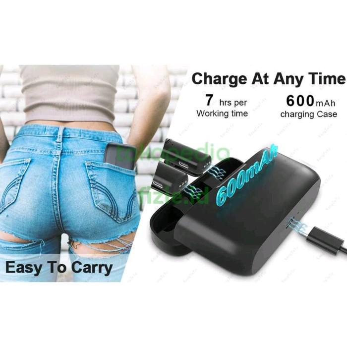 mic wireless clip on smartphone microphone lavalier vlog youtuber