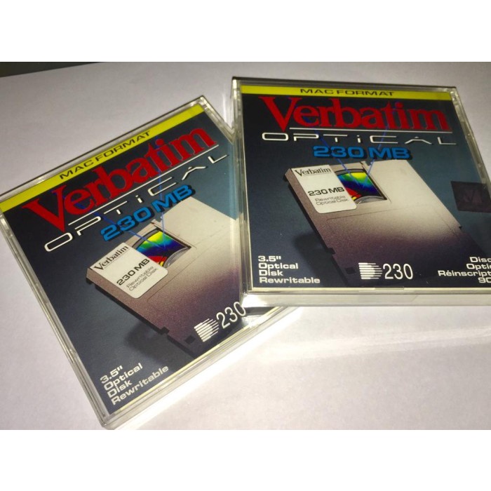 Disket Verbatim Optical Disk Rewritable 230Mb 3.5In