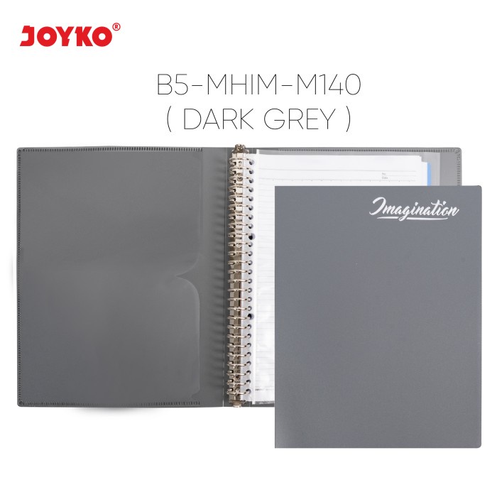 

Binder Note Joyko B5-MHIM-M140 / Imagination - Dark Grey -RTUOLSP