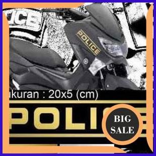 stiker cutting sticker motor NMAX POLICE 01 per PCS onderdil 29M4R23