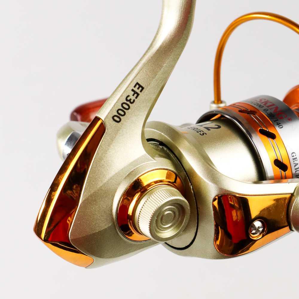 YUMOSHI REELSKING EF3000 Reel Pancing Spinning 12 Ball Bearing Pancing Reel Power Handle Ril Pancing Reel Pancing Power Handle Pancing Casting Rell Pancing Power Handle Casting Reel Pancing Mini Reel Casting Reel Baitcasting Real Pancing Power Handle Rell