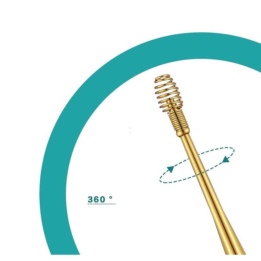 DEDOMON Pembersih Telinga Korek Kuping 360 Spiral Ear Pick HF096 Alat Pembersih Telinga Alat Pembersih Telinga Kapas Bulat Bayi Kapas Bulat Bayi Kapas Fss Kapas Fss Kapas Coil Kapas Coil Pembersih Pc Pembersih Pc Pembersih Stiker Pembersih Stiker Pembersi