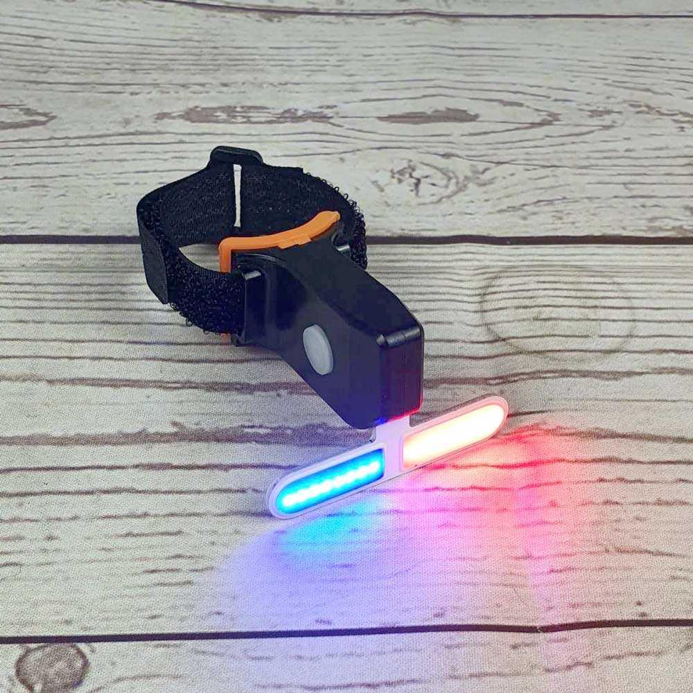 Taffled Lampu Sepeda Tail Light LED Dua Warna USB Charging - ZHA0097