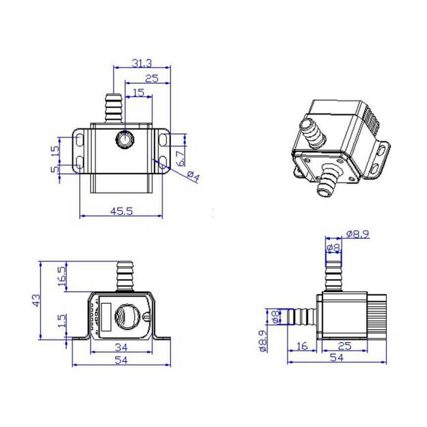 Taffware Pompa Air Aquarium Ikan Submersible Pump Fish Tank QR30E Aquarium Mini Pompa Aquarium Akuarium Mini Pompa Air Aquarium Filter Gantung Kandila Pompa Aquarium Mini Filter Gantung Aquarium Aquarium Kecil Pompa Aquarium Celup Pompa Celup Aquarium