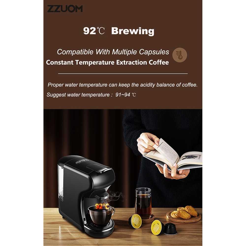 ZZUOM Mesin Kopi 3in1 Capsule Espresso Nespresso Dolce Gusto - ST-511