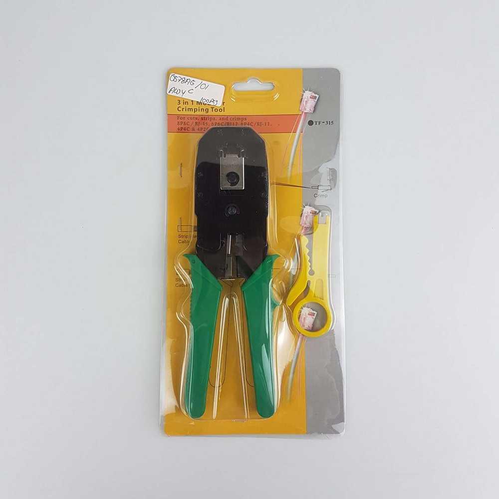 ZhanYi Tang Crimper Kabel LAN Plier Network Cable RJ45 RJ-11 - TF-315