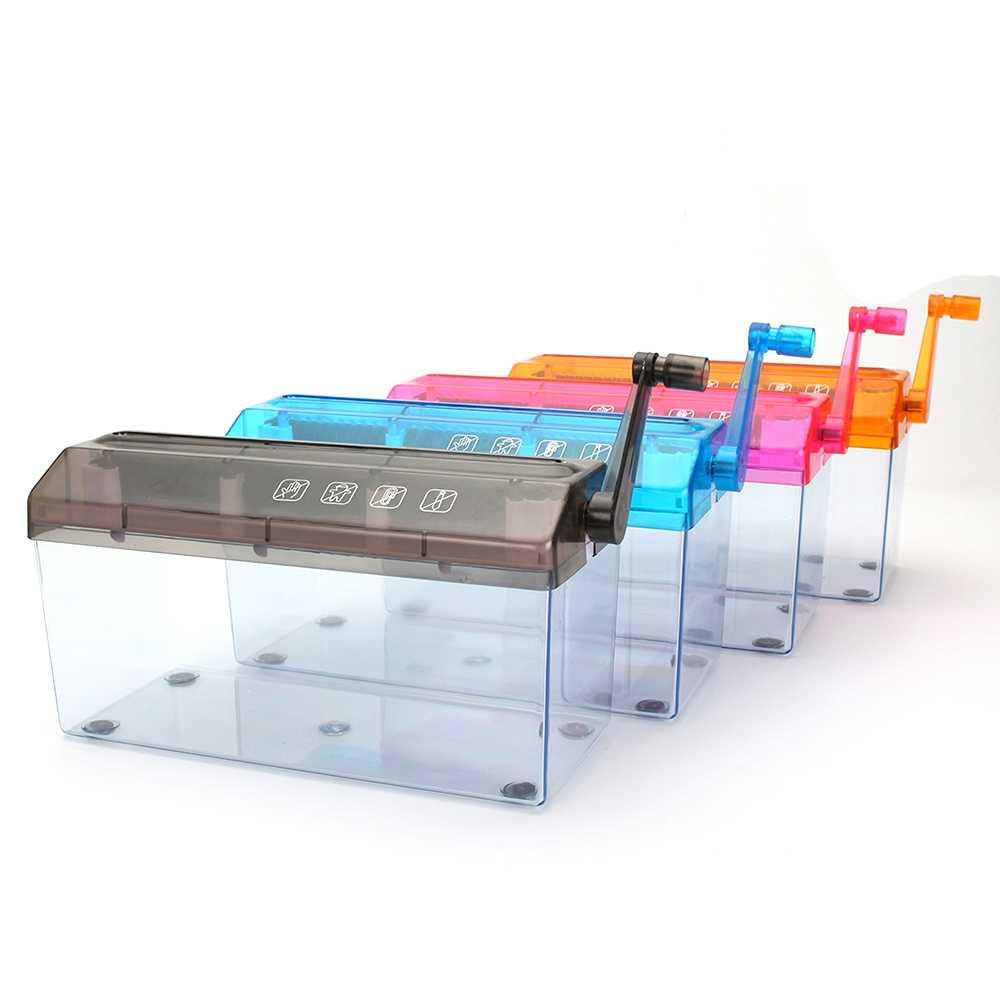 YOAINGO Penghancur Kertas Manual Handheld Paper Shredder A4 Ye0123