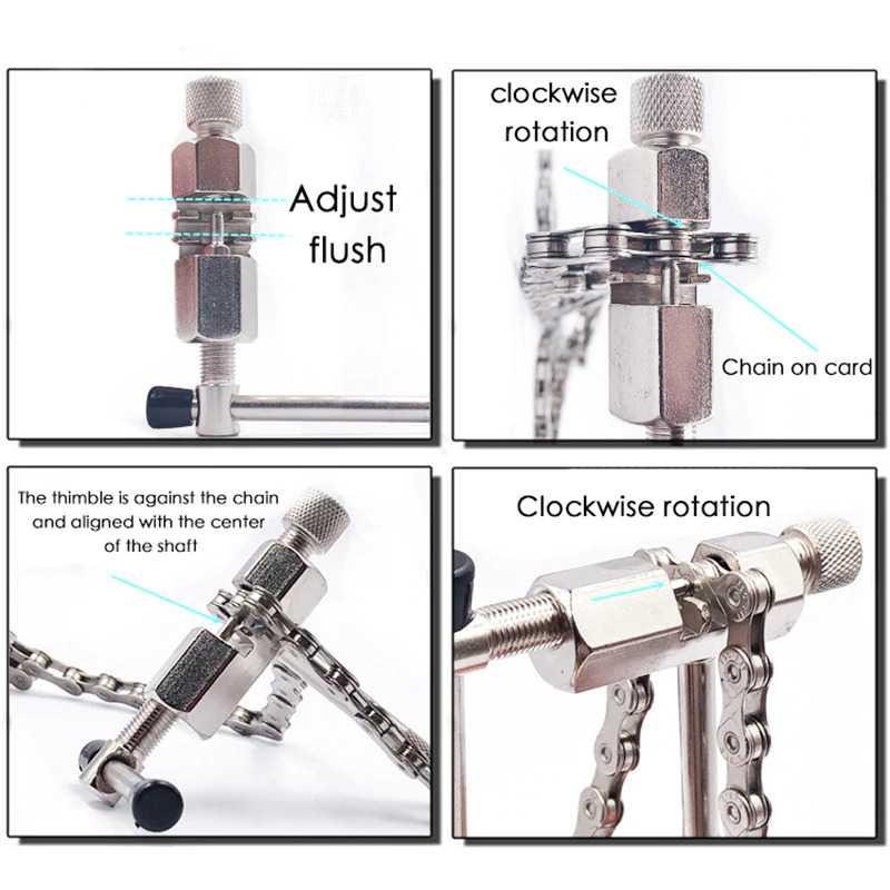 TaffSPORT 4in1 Perlengkapan Reparasi Rantai Sepeda Chain Socket BT2919