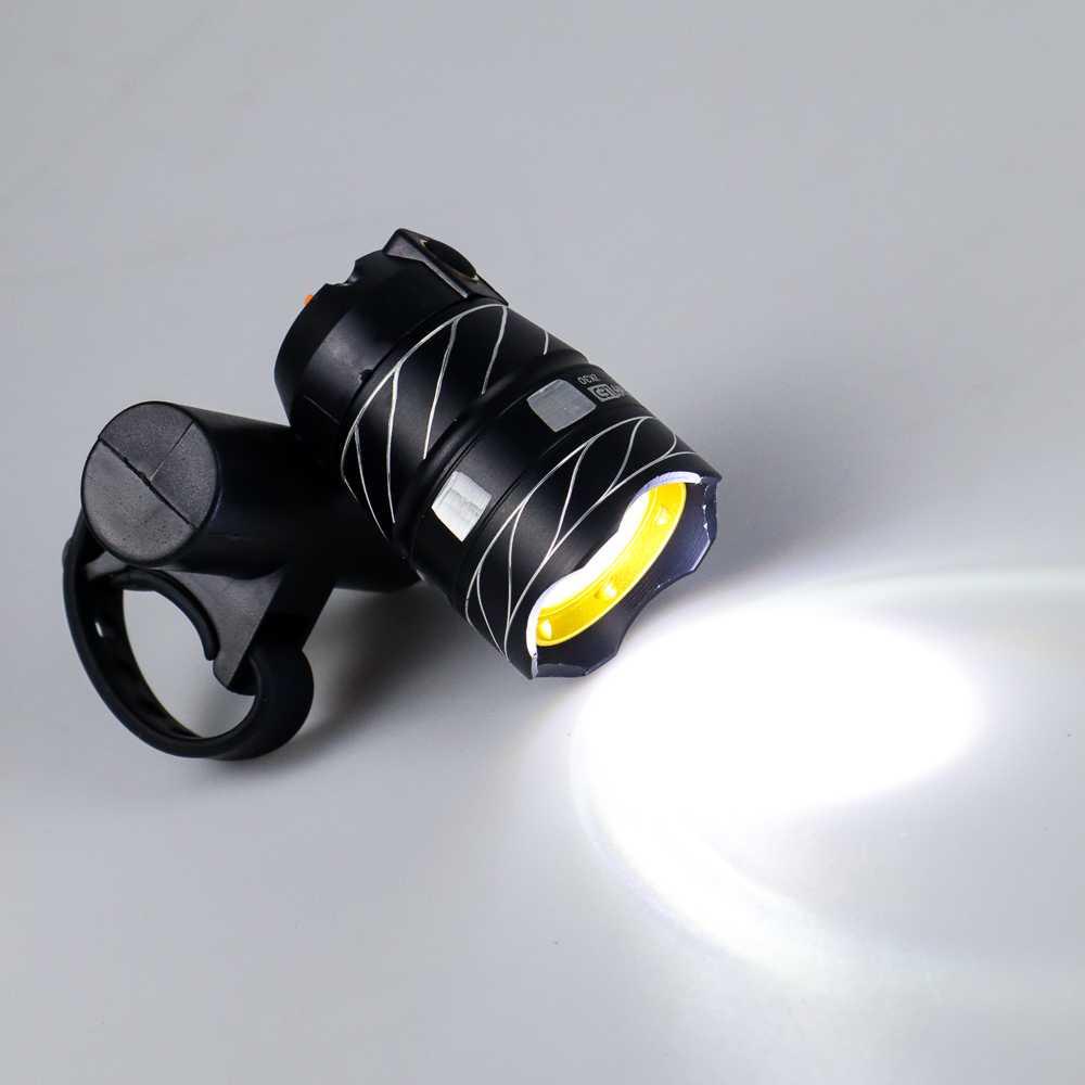 TaffLED Lampu Sepeda LED Chargerable Zoomable Bicycle CREE XML-T6 ZK30