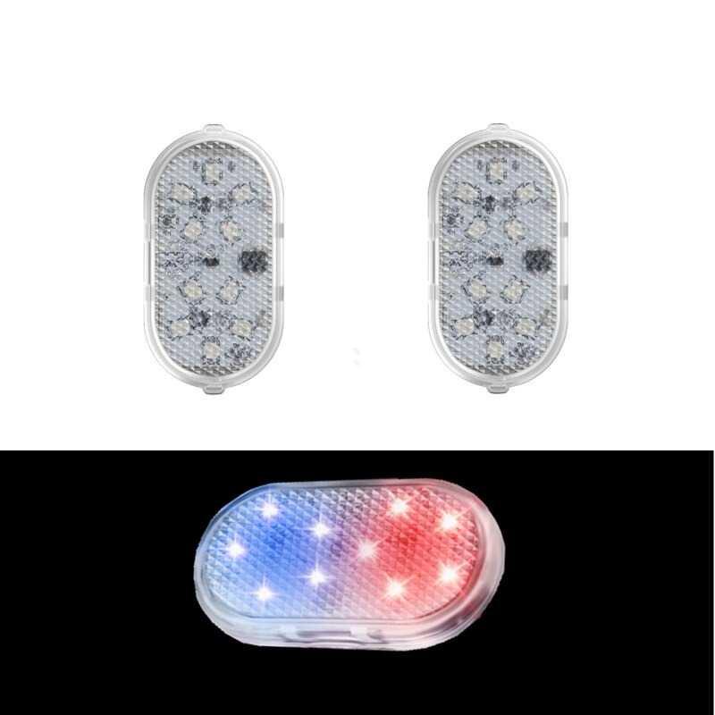 Pyuda Lampu LED Pintu Mobil Door Open Warning Light 2 PCS DDL-04