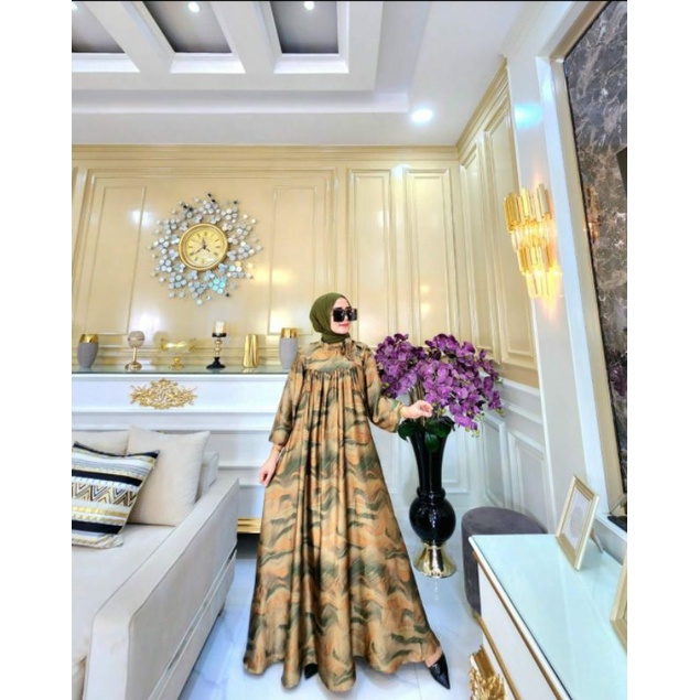 Gamis Zerina DRESS Matrial Dior silk