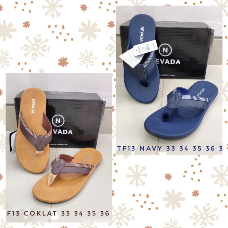 Sandal Jepit Anak Laki Laki Branded Nevada Original Matahari