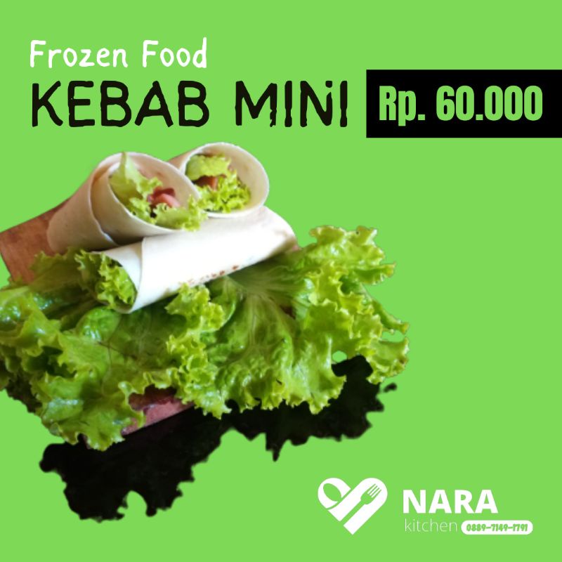 

Kebab mini frozen termurah