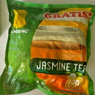 

Teh Dandang Celup jasmine tea 1 pack isi 100 teh celup