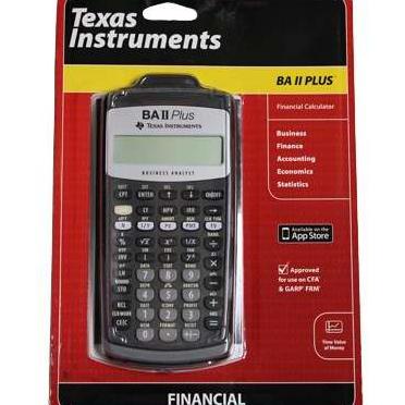 

Texas Instruments Ba Ii Plus - Standard