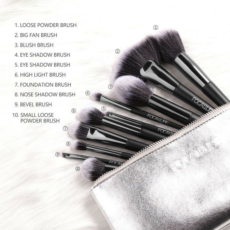 ❤️Miss.Vinka❤️Brush Set 10pcs/6pcs Professional Make Up Tools Fcllure