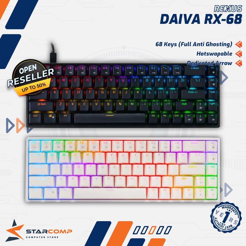 Keyboard Gaming Mechanical Rexus Daiva RX-D68 / D68