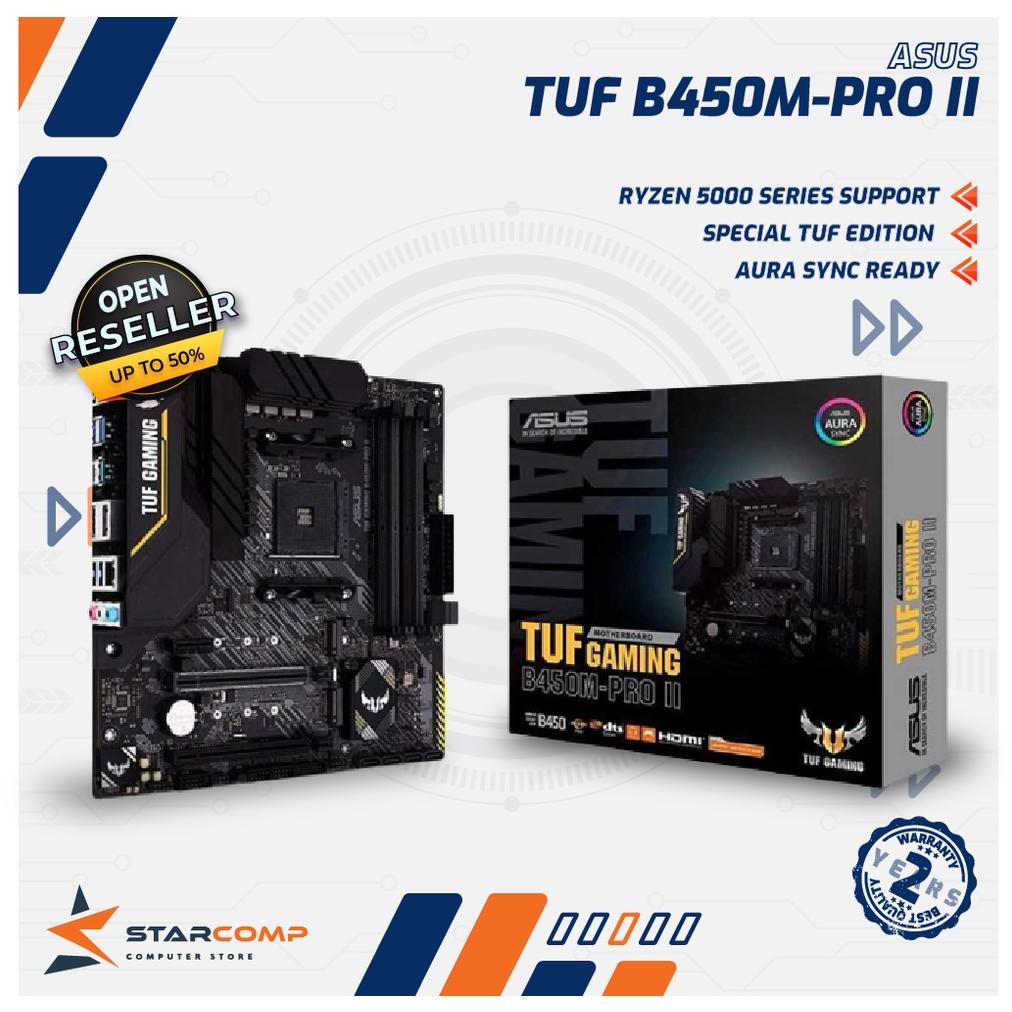 Motherboard Asus TUF Gaming B450M PRO II AMD AM4 DDR4 B450 Mainboard