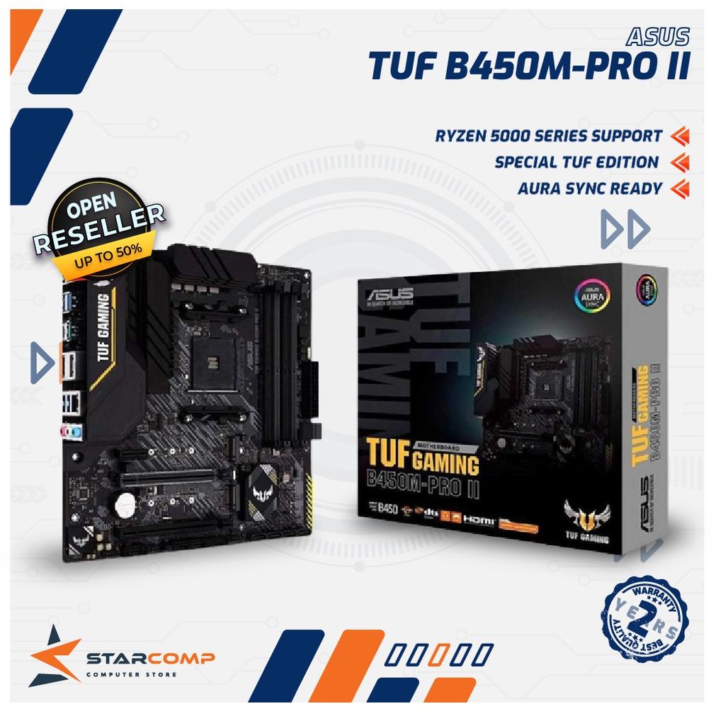 Motherboard Asus TUF Gaming B450M PRO II AMD AM4 DDR4 B450 Mainboard