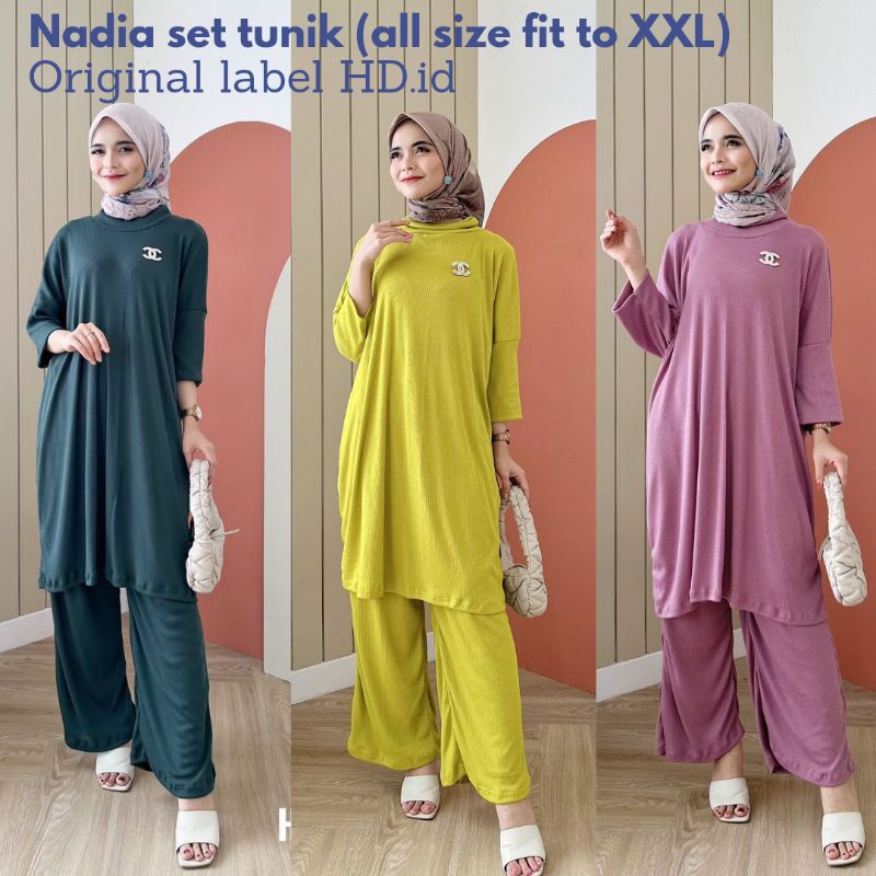 setelan tunik / tunik jumbo / setelan jumbo / baju lebaran