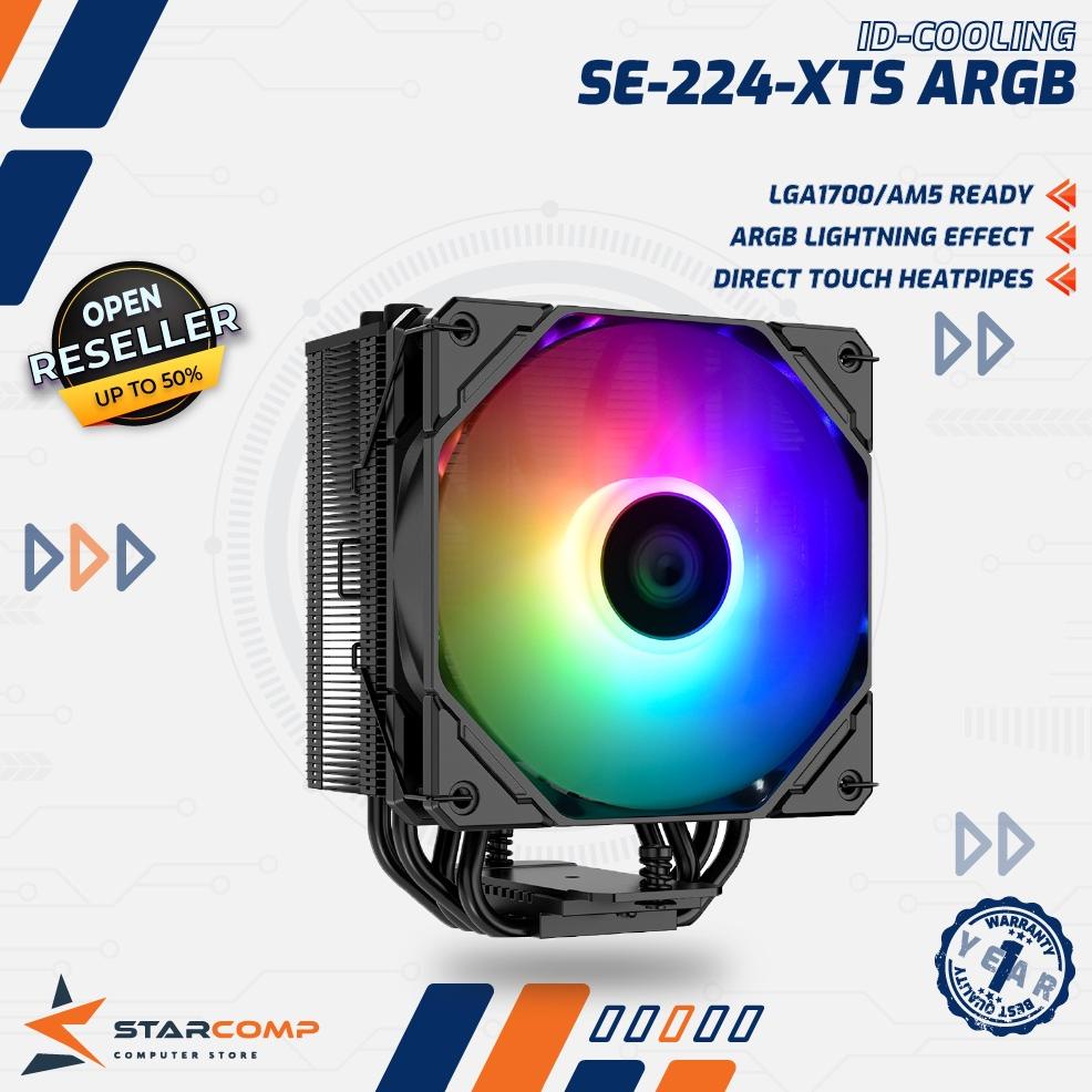 ID-COOLING SE-224-XTS ARGB CPU Cooler (Intel/AMD) Heatsink SE224XTS