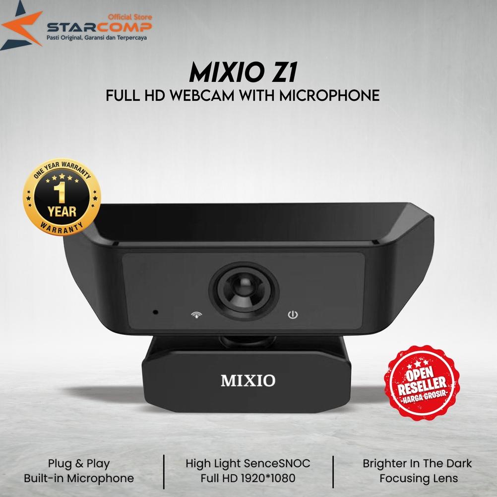 MIXIO Z1 1080P Full Hd Webcam With Microphone Web cam 1080P ORIGINAL Mixio Z01