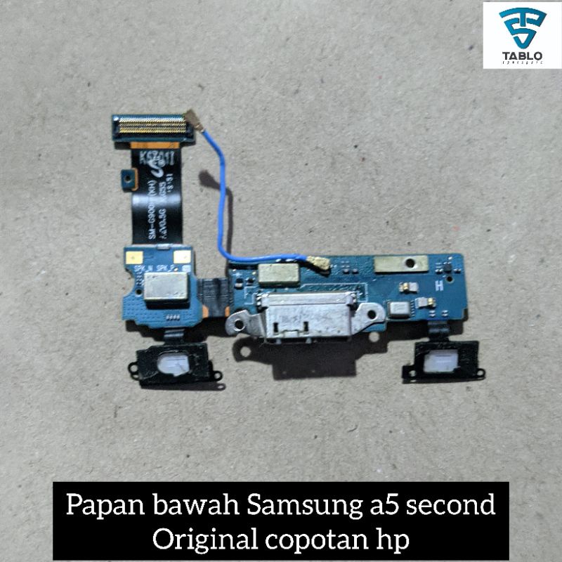 papan bawah cas dan flexible tombol Samsung S5 SM-G900 second original copotan hp normal garansi ✅