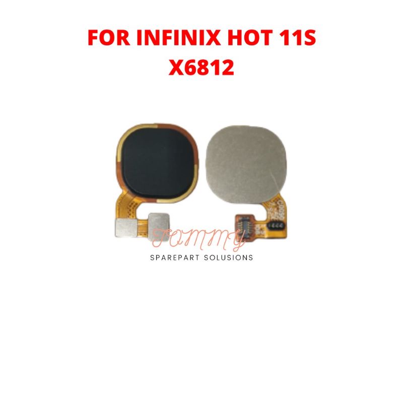 finger print sidik jari infinix hot 11s X6812 original