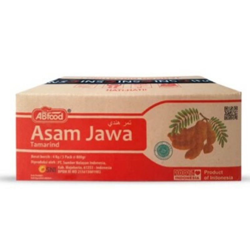 Asam Jawa Asli / Tamarind Abfood- Asam Jawa Segar 1 pack