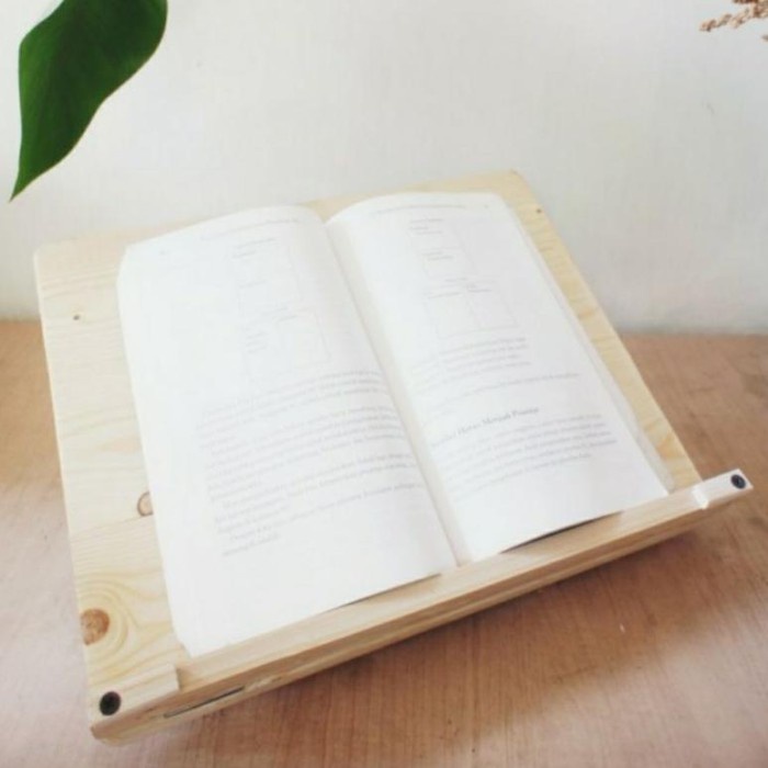 

Terlaris Easel Meja Baca Kayu Stand Buku, Lukisan Dll