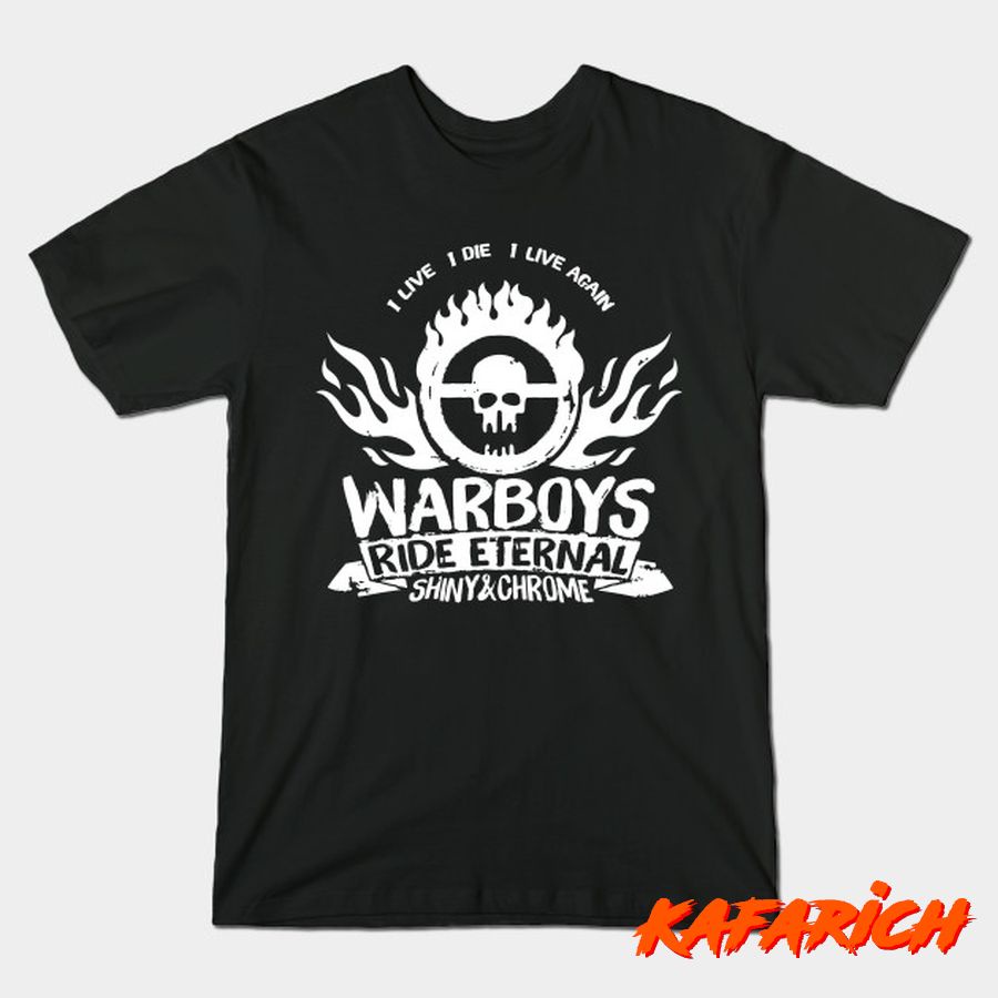 Kaos Custom Popular Warboys Mad Max Fury Road Movie